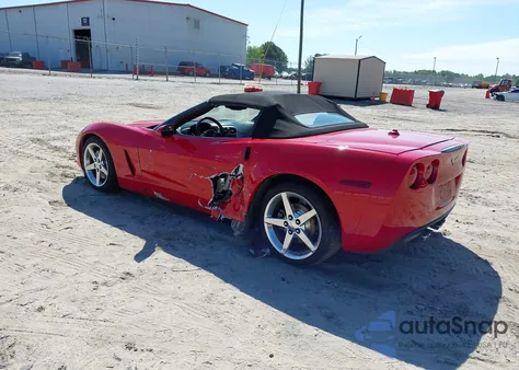 2005 Chevrolet Corvette из США, поврежденный, VIN 1G1YY34U755127969